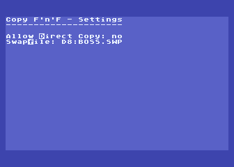 Copy F'n'F - Setup
