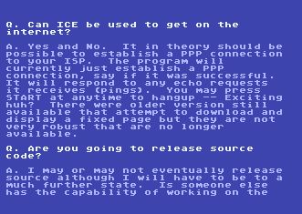 ProjectICE web page on ATARI-8-Bit
