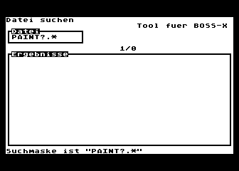 der Suchvorgang