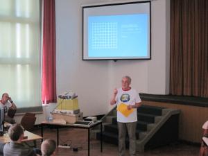 OMT Dieter Grätzschel stellt sein Sudoku-Programm vor
